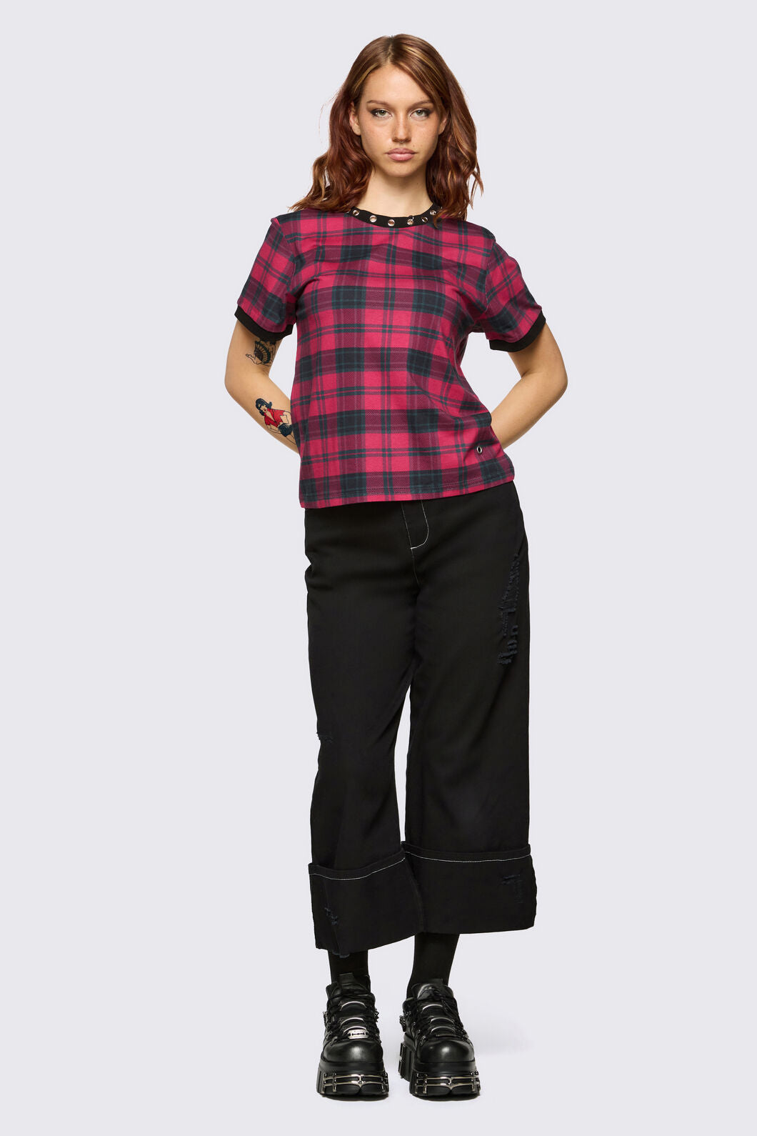 Dangerfield NZ - Dizzy Punk Tee - red