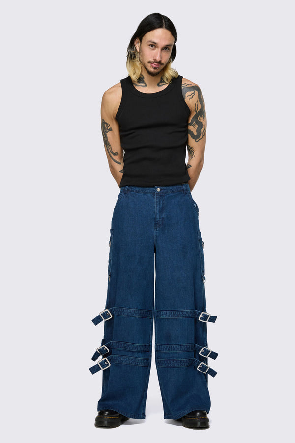 Dangerfield NZ - Dizzy Denim Cargo - black
