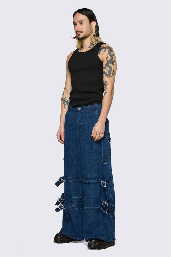 Dangerfield NZ - Dizzy Denim Cargo - black
