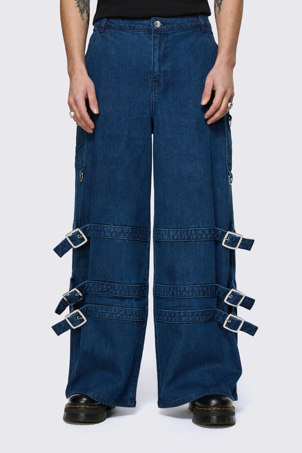 Dangerfield NZ - Dizzy Denim Cargo - black