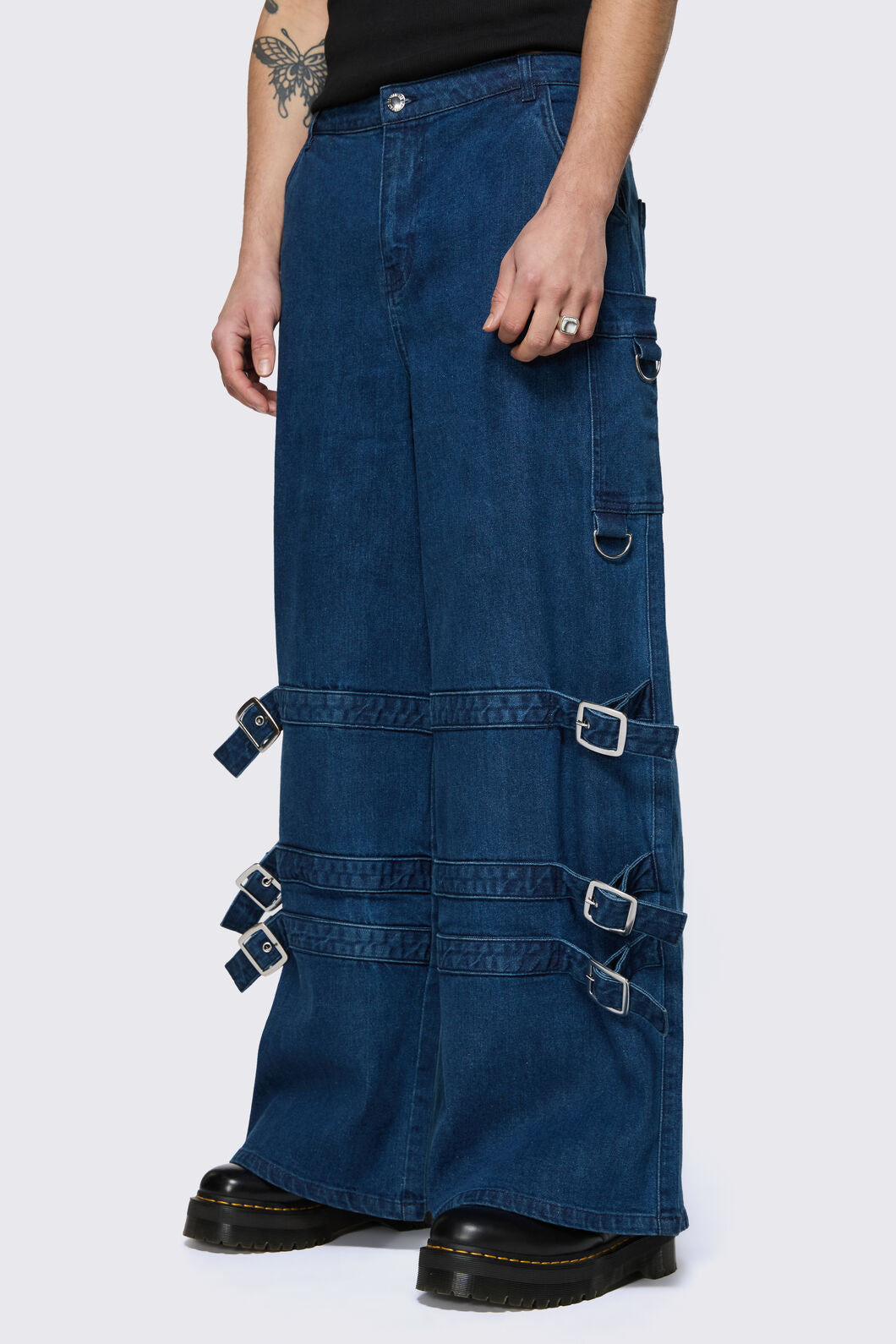 Dangerfield NZ - Dizzy Denim Cargo - black