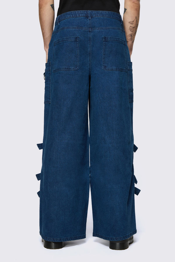 Dangerfield NZ - Dizzy Denim Cargo - black