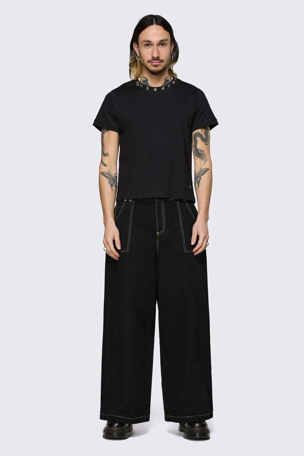 Dangerfield NZ - Underdog Punk Tee - black