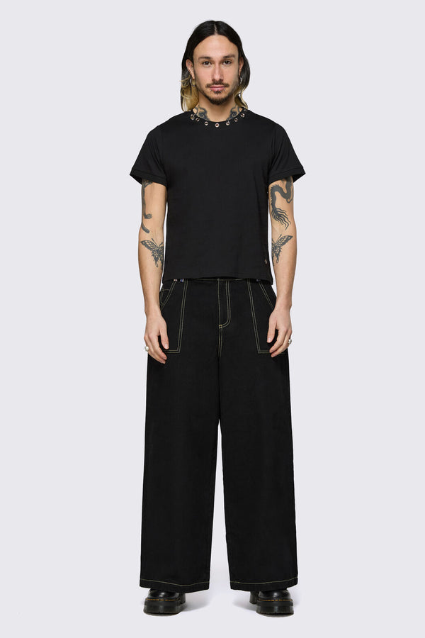 Dangerfield NZ - Underdog Punk Tee - black