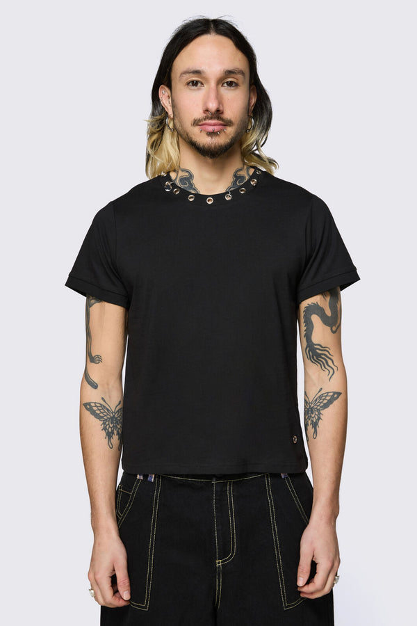 Dangerfield NZ - Underdog Punk Tee - black