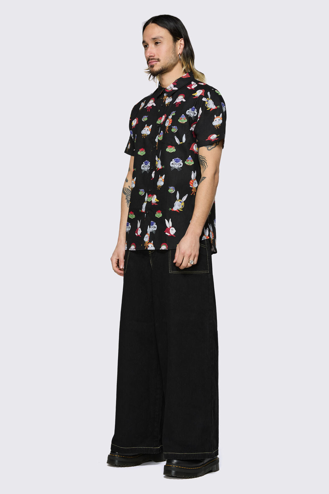 Dangerfield NZ - Bonnet Cutie Shirt - black