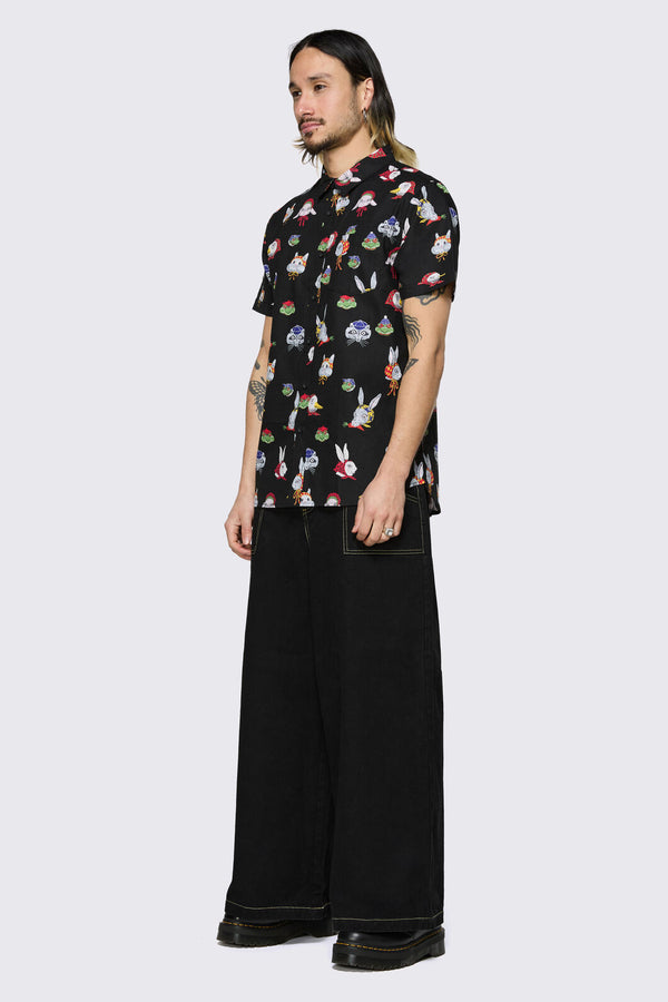 Dangerfield NZ - Bonnet Cutie Shirt - black