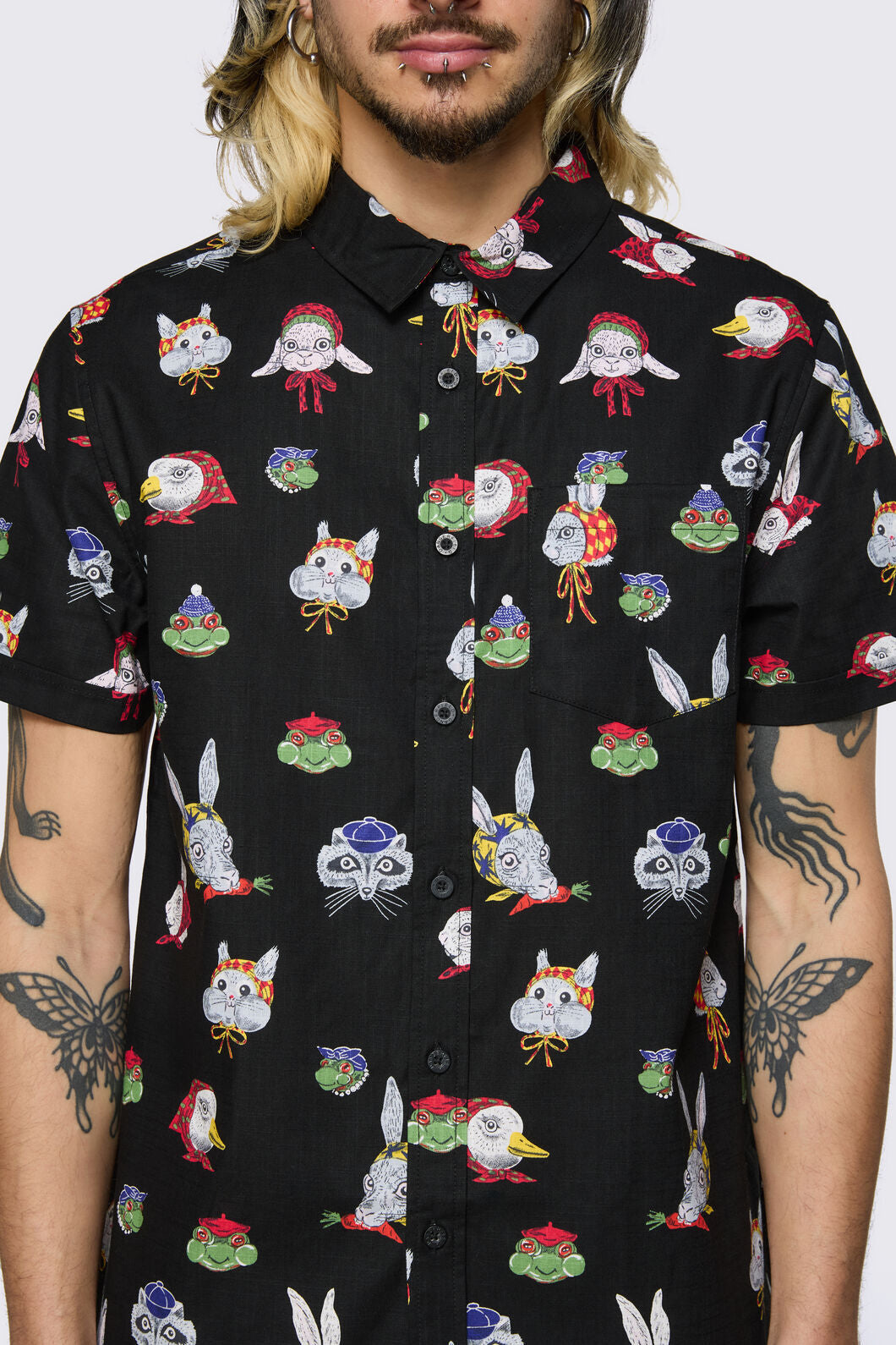 Dangerfield NZ - Bonnet Cutie Shirt - black