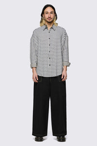 Dangerfield NZ - Darling Gingham Shirt - black-white