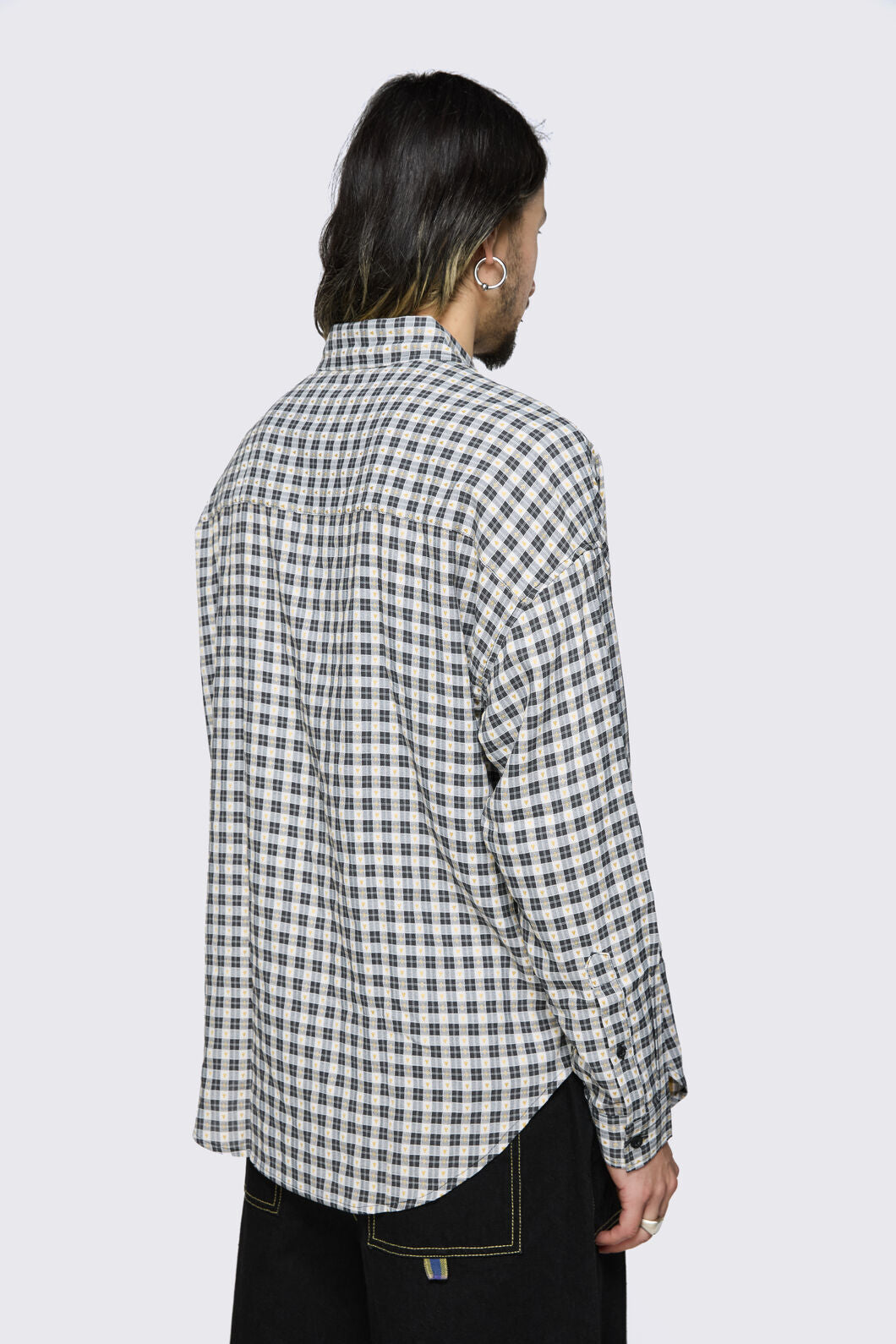 Dangerfield NZ - Darling Gingham Shirt - black-white