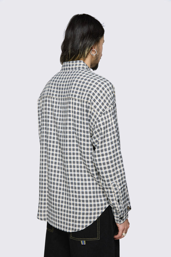 Dangerfield NZ - Darling Gingham Shirt - black-white