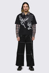 Dangerfield NZ - Archangel Polo Long Sleeve Top - black-brown
