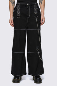 Dangerfield NZ - Medusa Chain Jeans - black