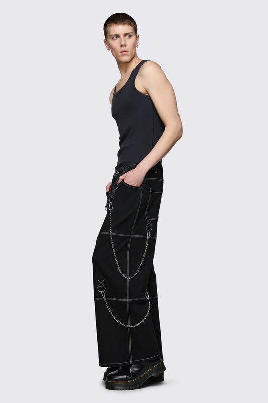 Dangerfield NZ - Medusa Chain Jeans - black