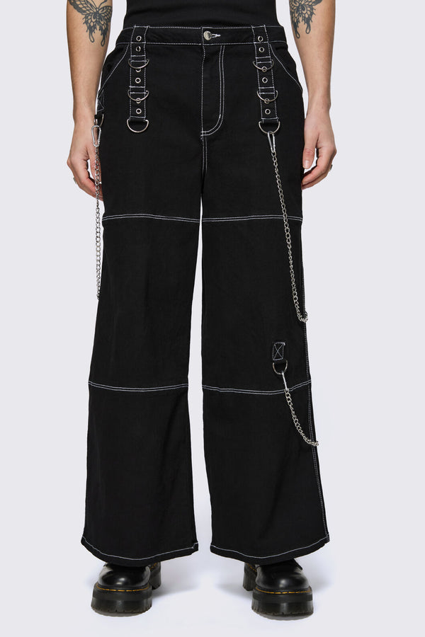Dangerfield NZ - Medusa Chain Jeans - black