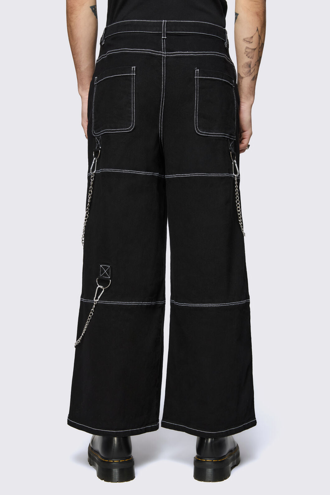 Dangerfield NZ - Medusa Chain Jeans - black