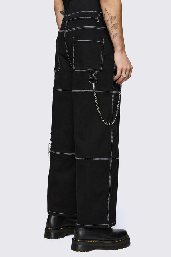 Dangerfield NZ - Medusa Chain Jeans - black