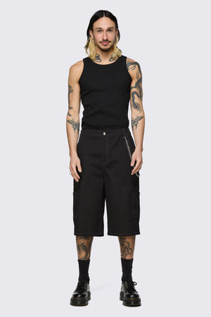 Dangerfield NZ - Ghouls Utility Shorts - black