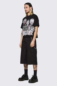 Dangerfield NZ - Ghouls Distressed Tee - black
