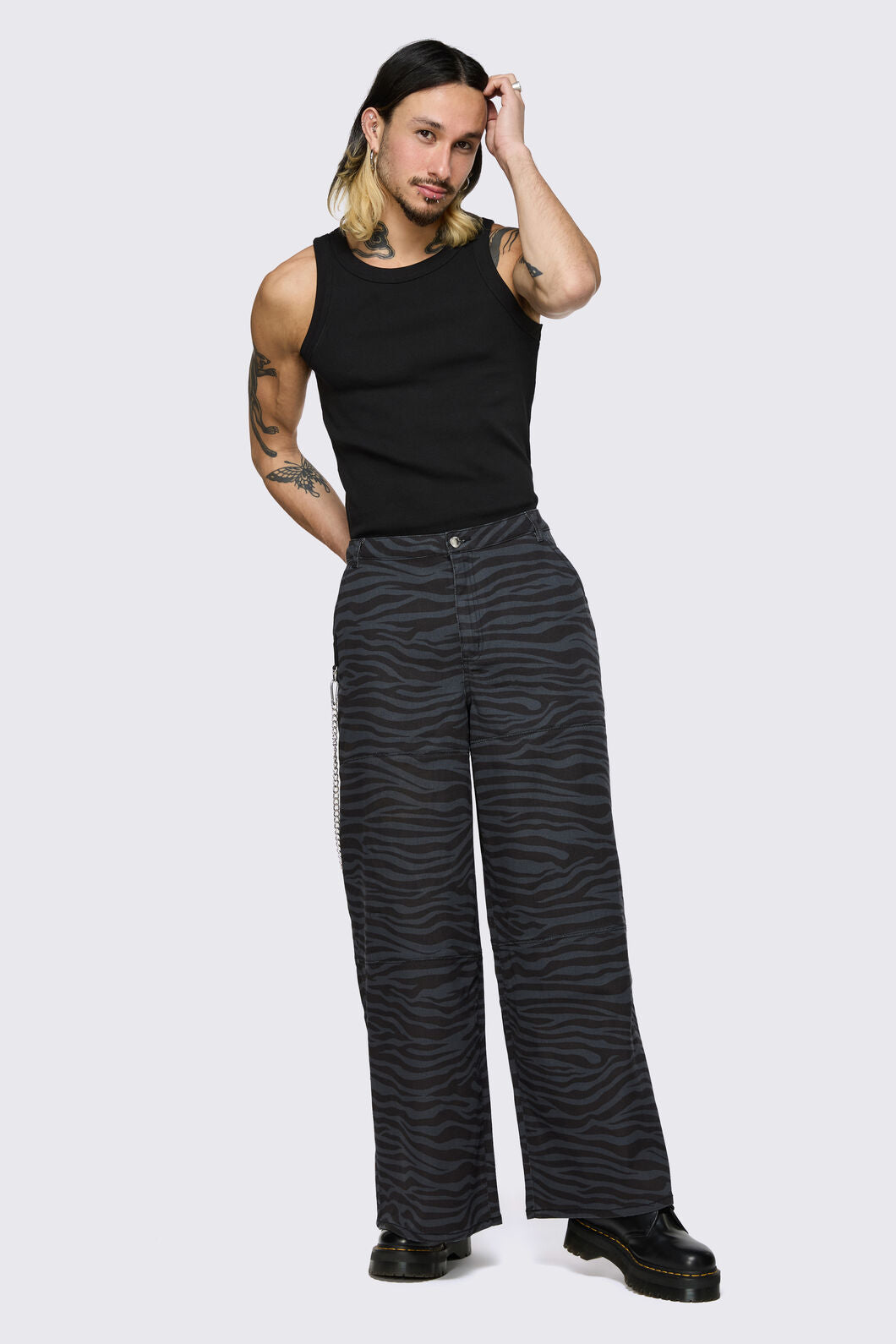 Dangerfield NZ - Untamed Cargo Pant - black
