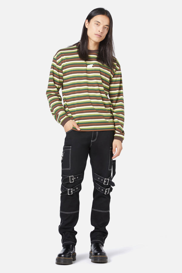 Dangerfield NZ - Camp Danger Stripe Tee - multi
