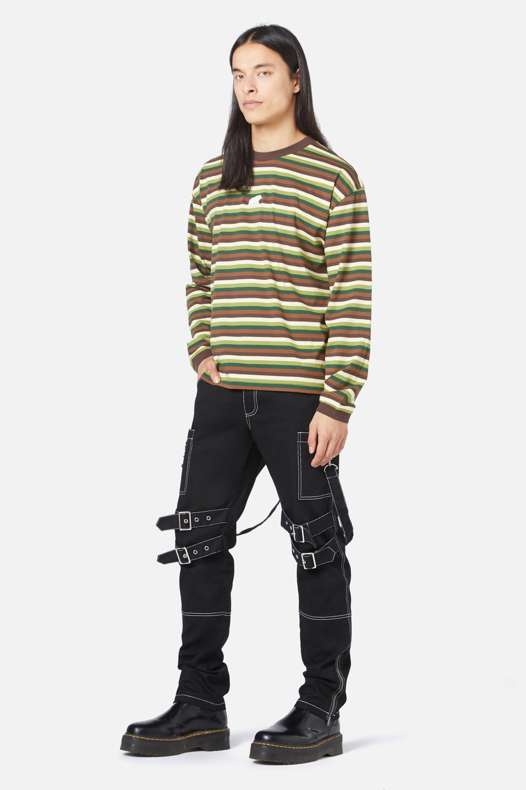 Dangerfield NZ - Camp Danger Stripe Tee - multi