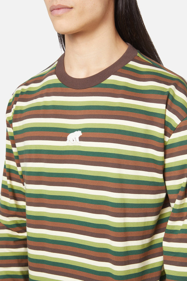 Dangerfield NZ - Camp Danger Stripe Tee - multi