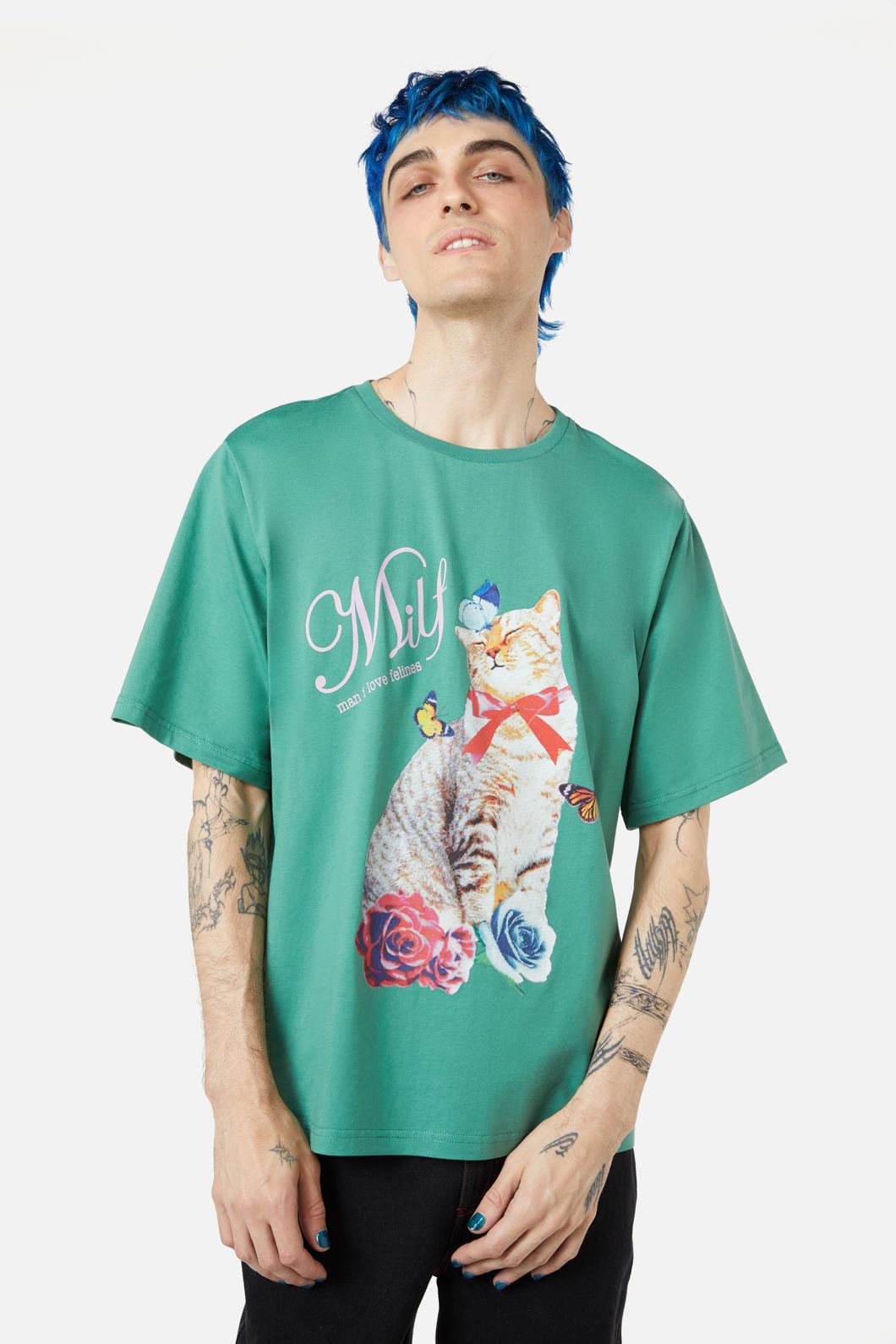 Dangerfield NZ - Milf Tee - teal