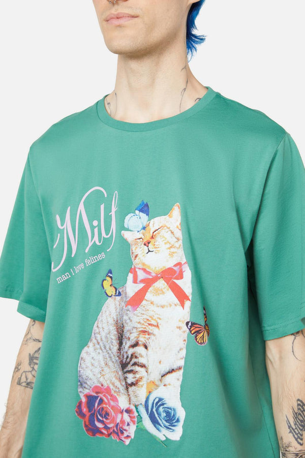Dangerfield NZ - Milf Tee - teal