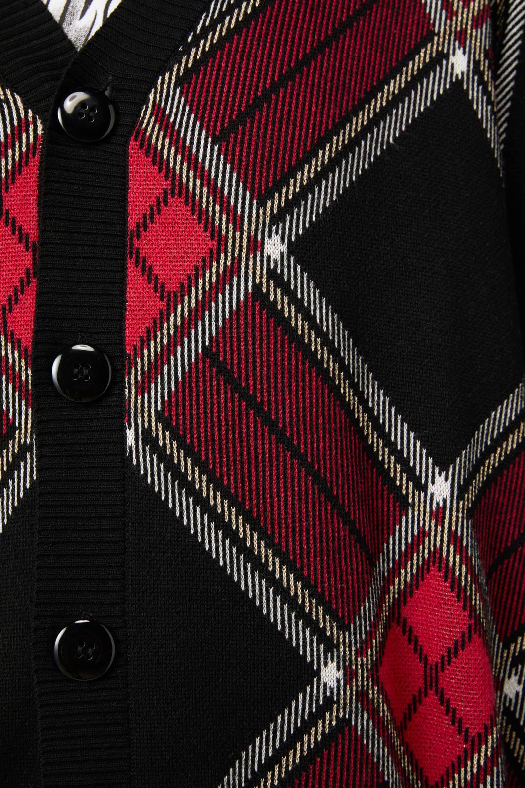 Boundless Tartan Cardi