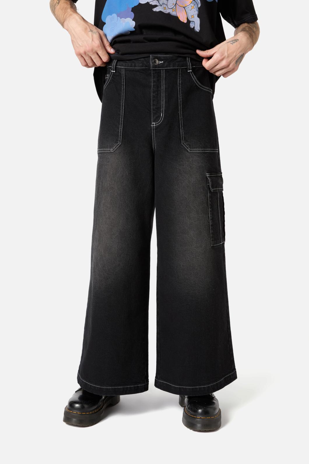 Dangerfield NZ - Baggy Unisex Jeans - black