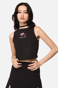 Dangerfield NZ - Tiny But Deadly Tank Top - black