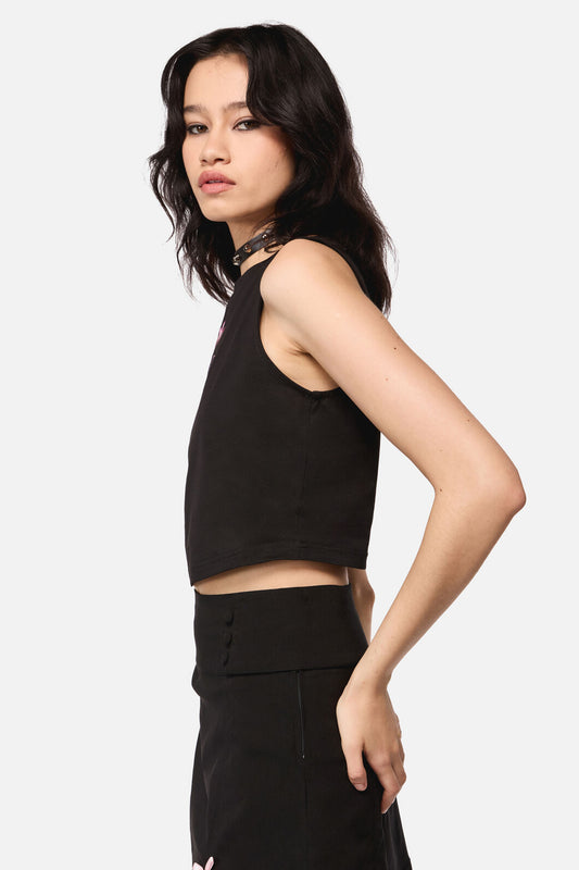 Dangerfield NZ - Tiny But Deadly Tank Top - black