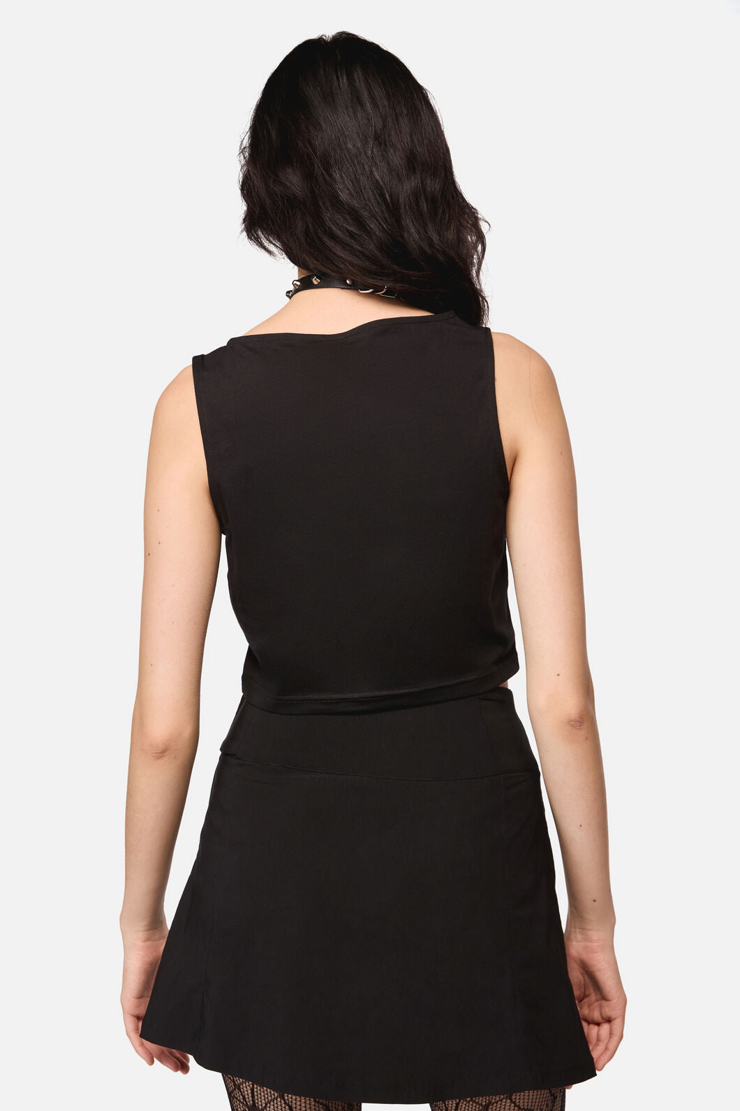 Dangerfield NZ - Tiny But Deadly Tank Top - black