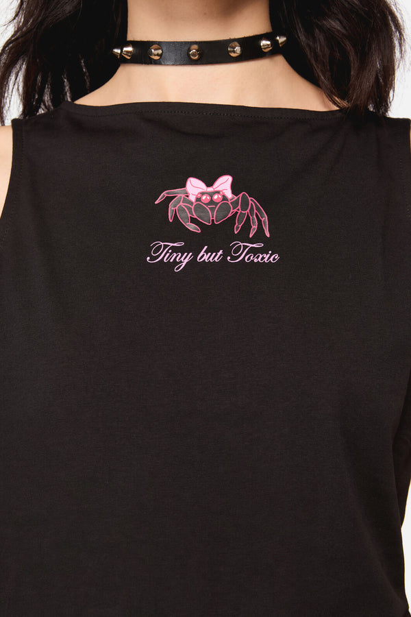 Dangerfield NZ - Tiny But Deadly Tank Top - black