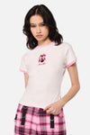 Dangerfield NZ - Just A Girl Fitted T-Shirt - cream