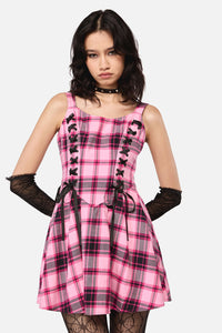 Dangerfield NZ - RococoLifeCorsetTFitTrtnDress - pink