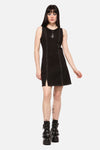 Dangerfield NZ - Dark Pieridae Charm BasicDress - black