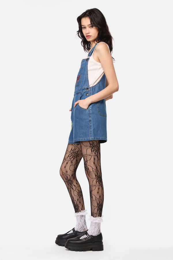 Dangerfield NZ - Bugs Galore Denim Overall - blue