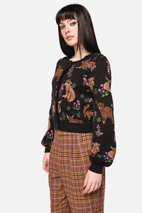 Dangerfield NZ - Highland Fling Cardi - black
