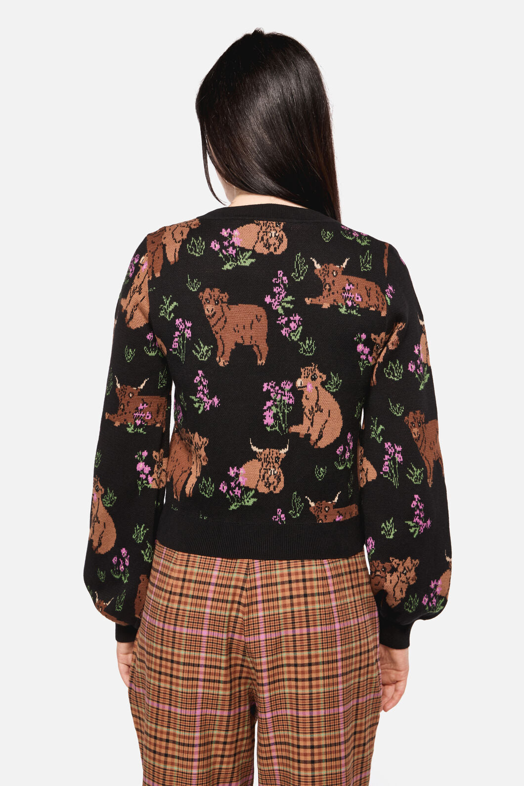 Dangerfield NZ - Highland Fling Cardi - black
