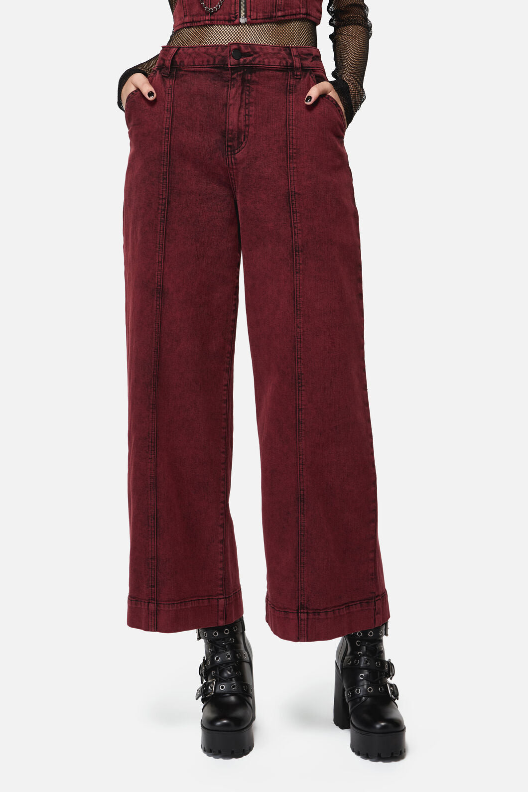 Dangerfield NZ - Barb Denim Jean - red
