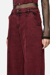Dangerfield NZ - Barb Denim Jean - red