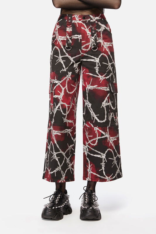 Dangerfield NZ - Sharp Hearted Cargo Pant - multi