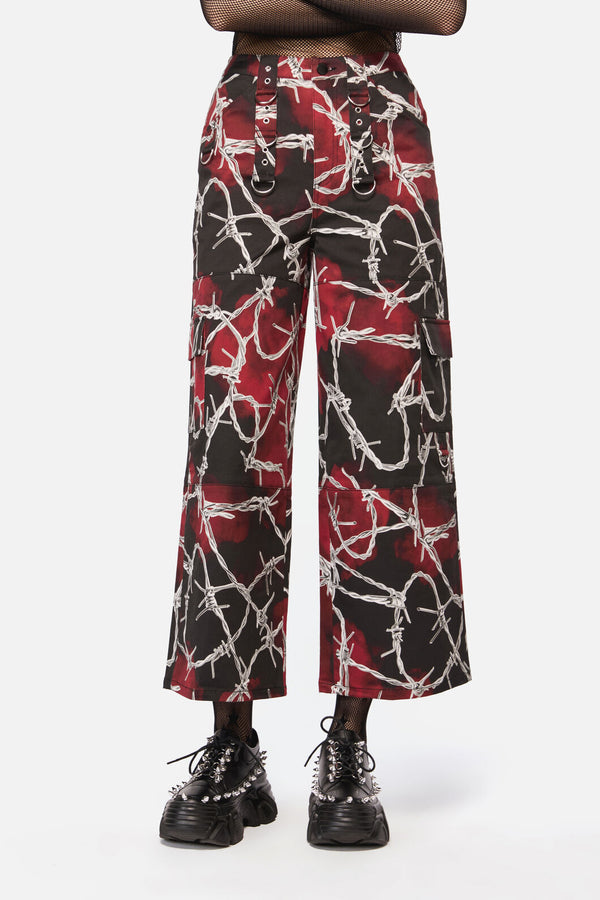 Dangerfield NZ - Sharp Hearted Cargo Pant - multi