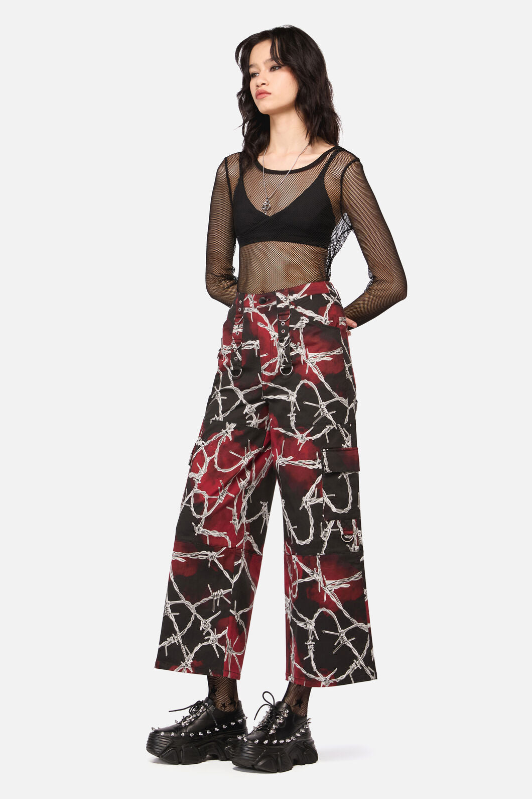Dangerfield NZ - Sharp Hearted Cargo Pant - multi