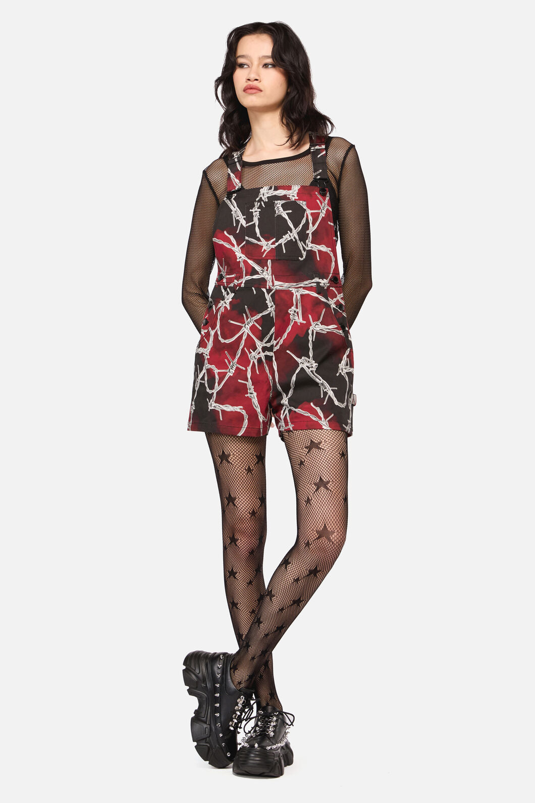 Dangerfield NZ - Sharp Hearted Short Overall - multi