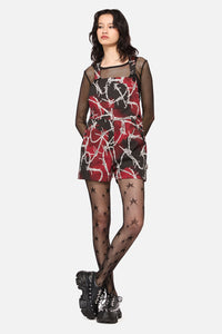 Dangerfield NZ - Sharp Hearted Short Overall - multi