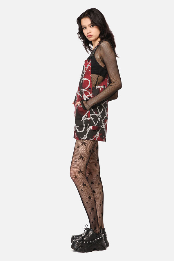 Dangerfield NZ - Sharp Hearted Short Overall - multi
