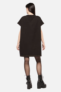 Dangerfield NZ - Lawless Oversized Tee Dress - black